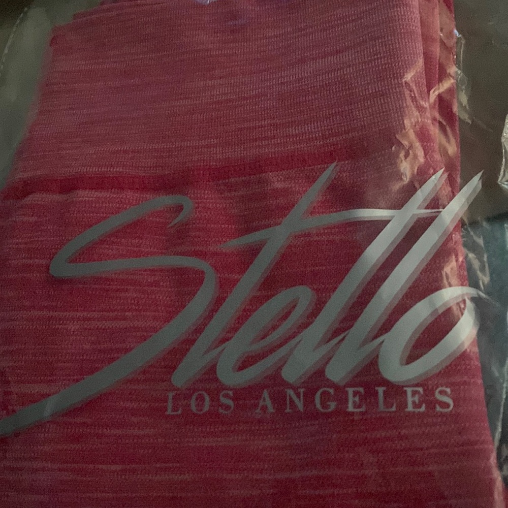 Stela hot pink yoga leggings